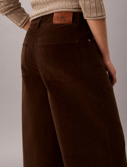 Calvin Klein Corduroy Wide Leg Pants