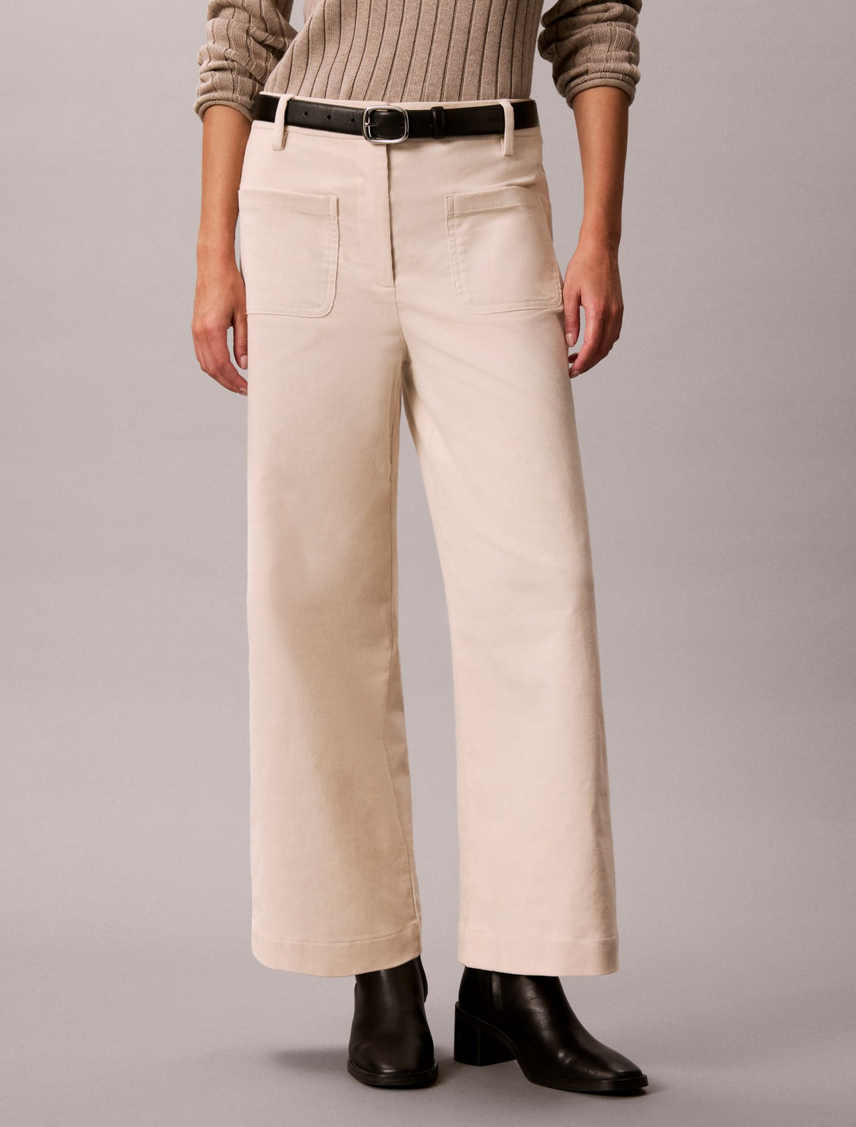 Calvin Klein Corduroy Wide Leg Pants
