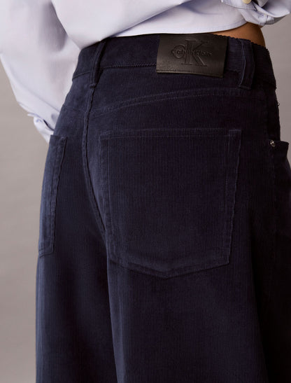 Calvin Klein Corduroy Wide Leg Pants