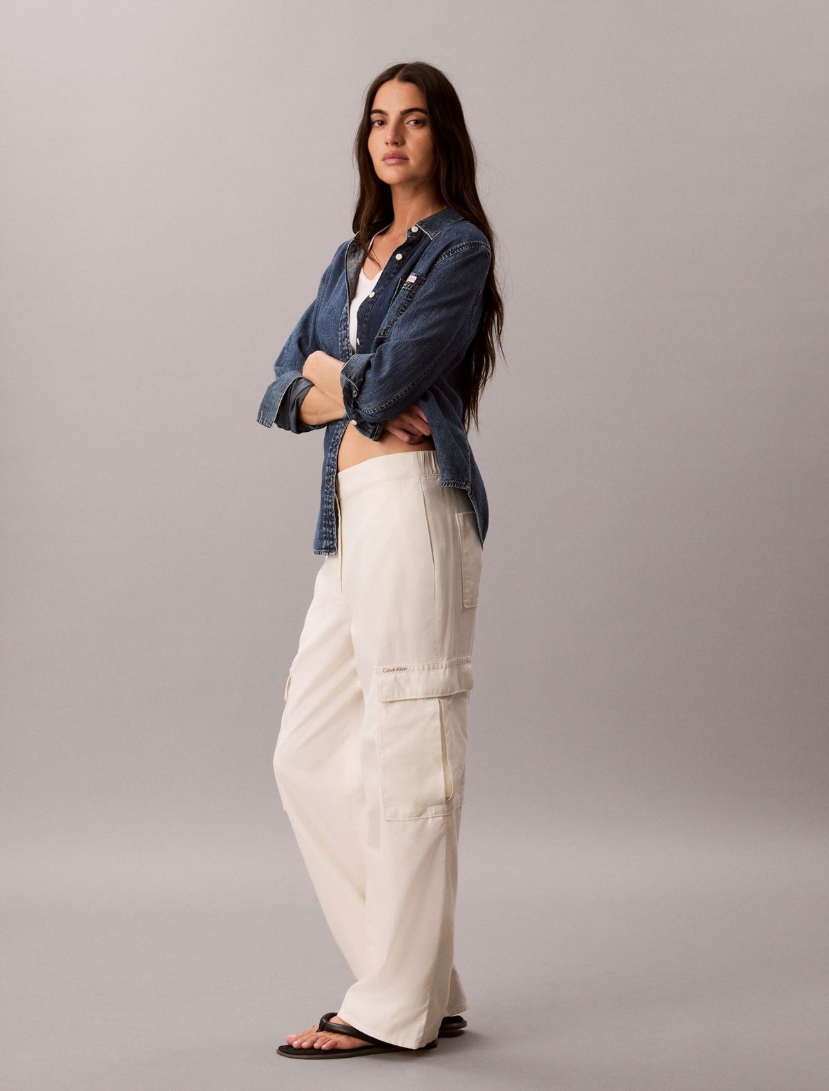 Calvin Klein Soft Twill Cargo Pants