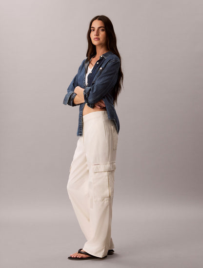Calvin Klein Soft Twill Cargo Pants
