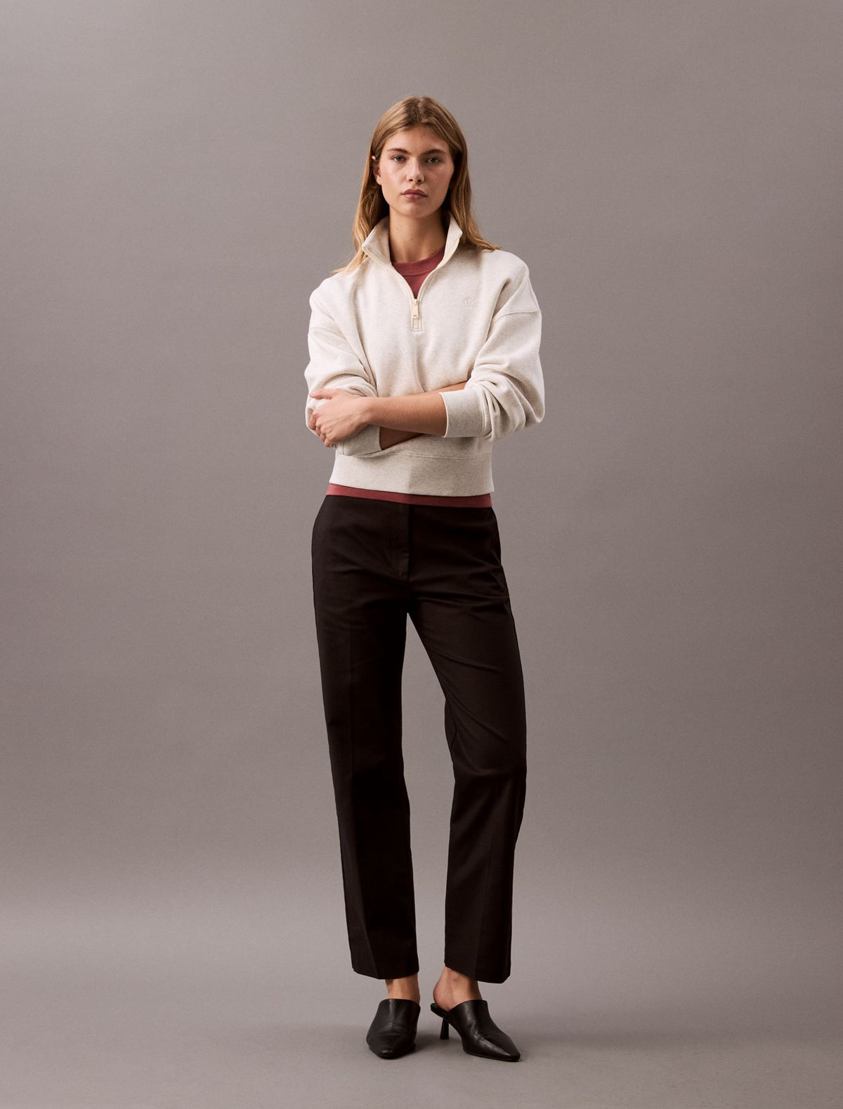 Calvin Klein Cotton Stretch Straight Fit Chino Pants