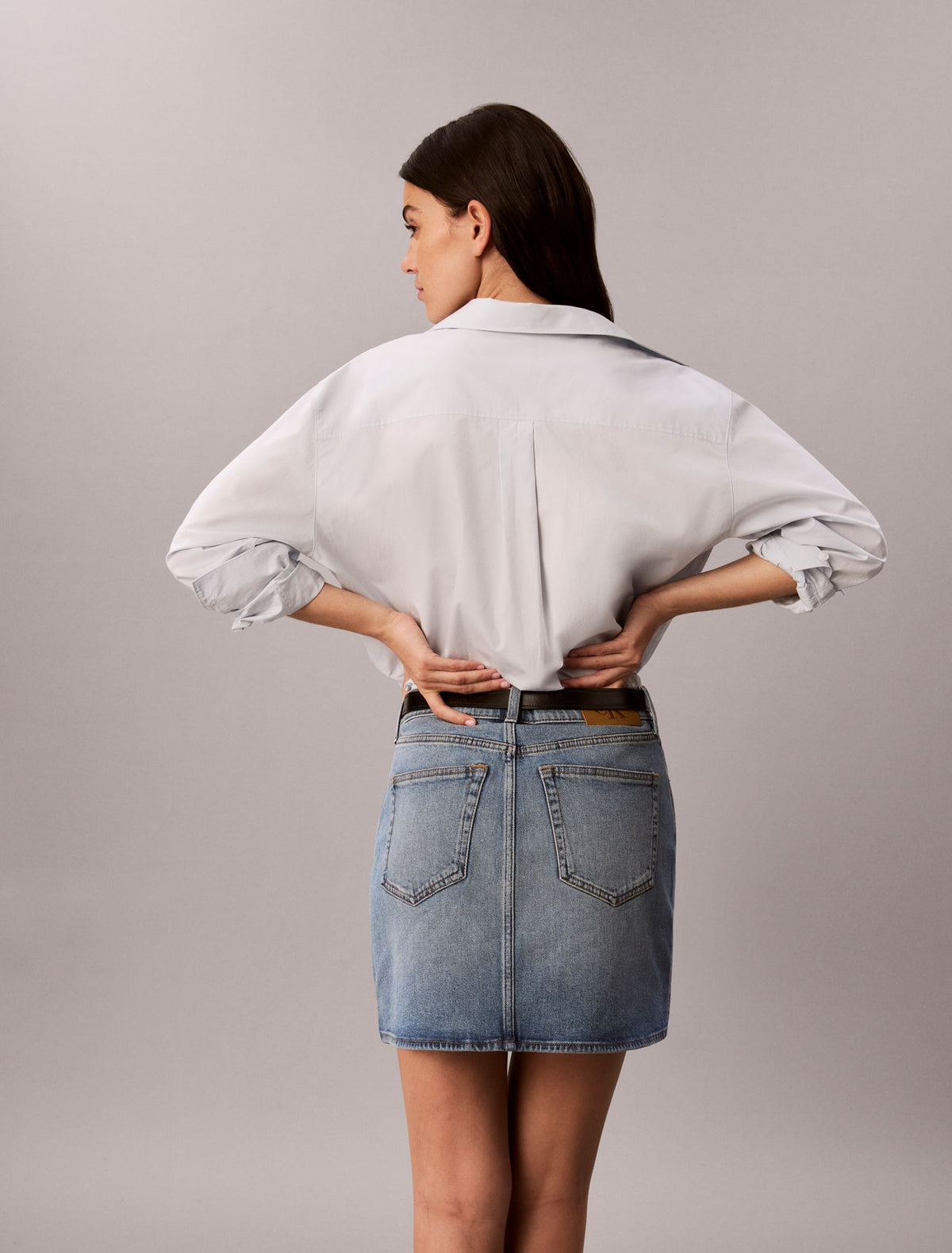 Calvin Klein 90s Denim Mini Skirt