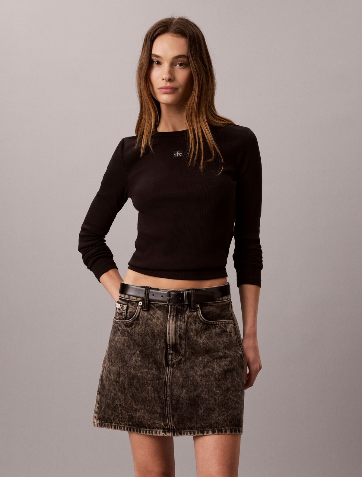 Calvin Klein 90s Denim Mini Skirt