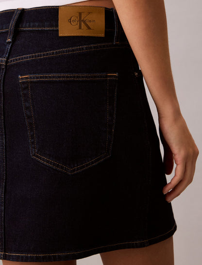Calvin Klein Denim Mini Skirt