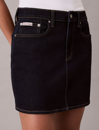 Calvin Klein Denim Mini Skirt