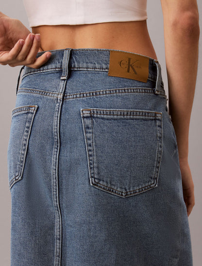 Calvin Klein Denim Maxi Skirt
