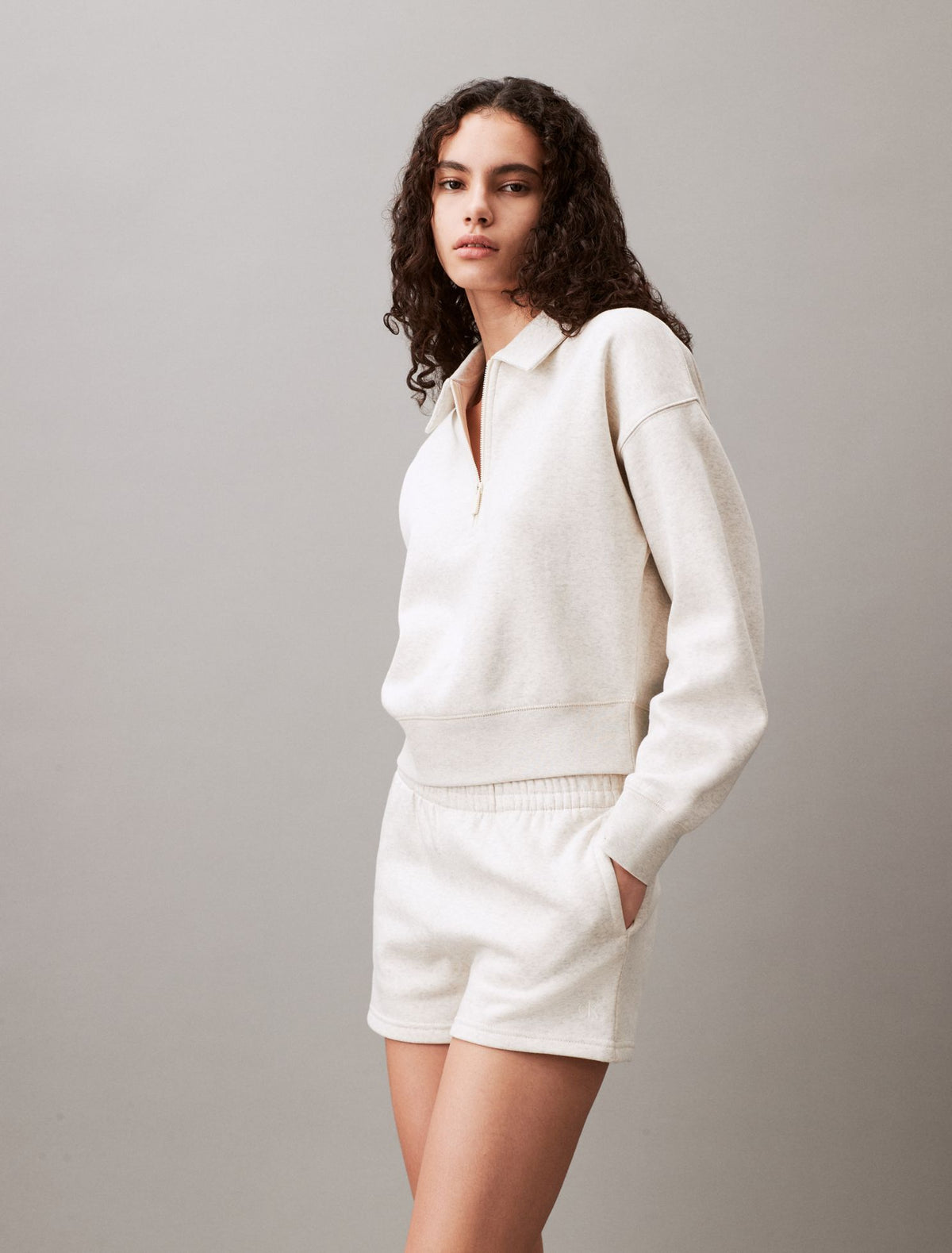 Calvin Klein Archive Logo Fleece Shorts
