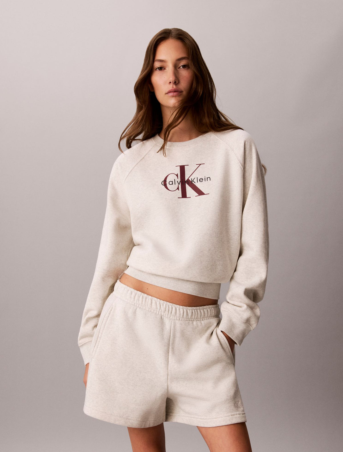 Calvin Klein Monogram Fleece Shorts