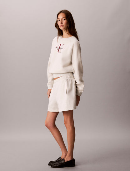 Calvin Klein Monogram Fleece Shorts