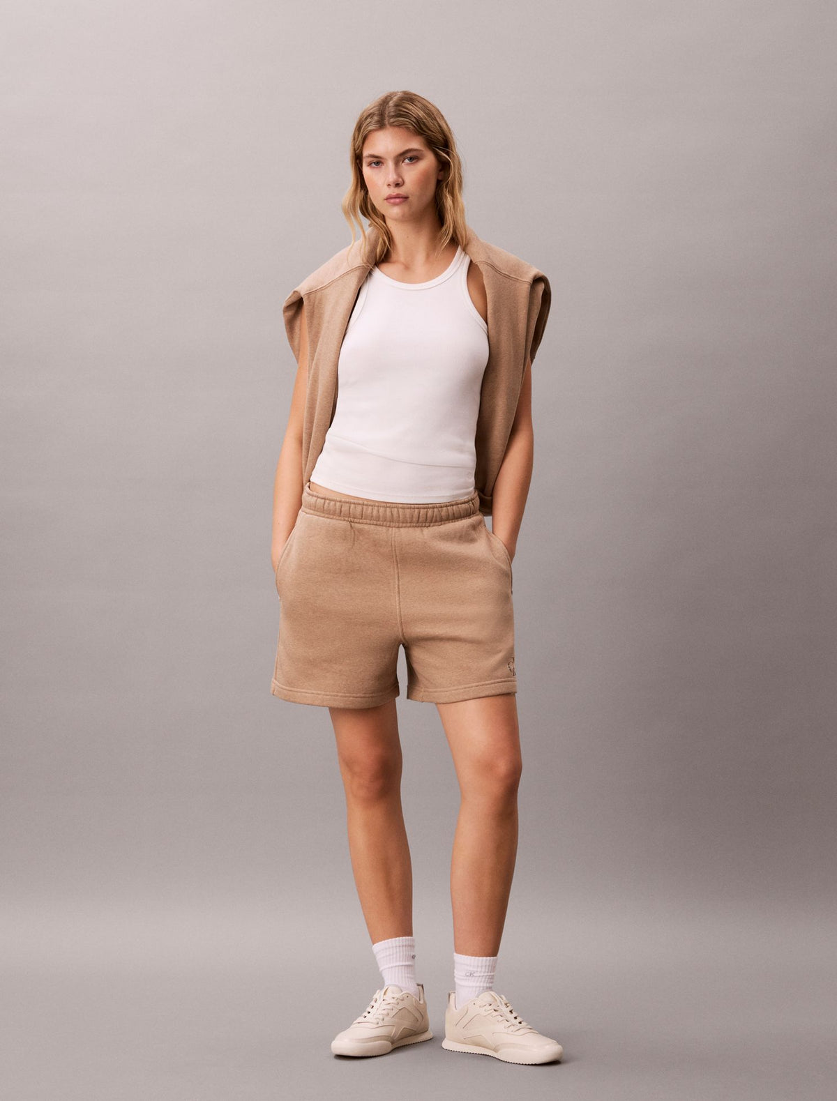 Calvin Klein Monologo Fleece Shorts