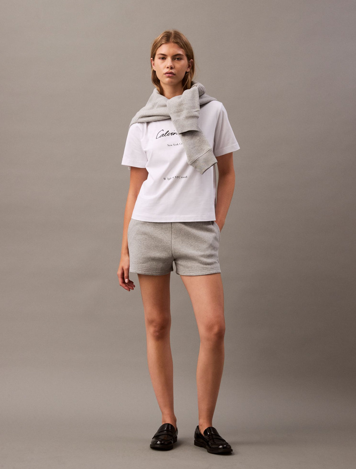 Calvin Klein Archive Logo Fleece Shorts