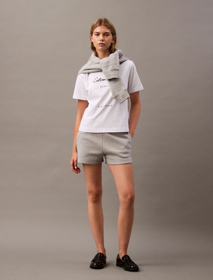 Calvin Klein Archive Logo Fleece Shorts