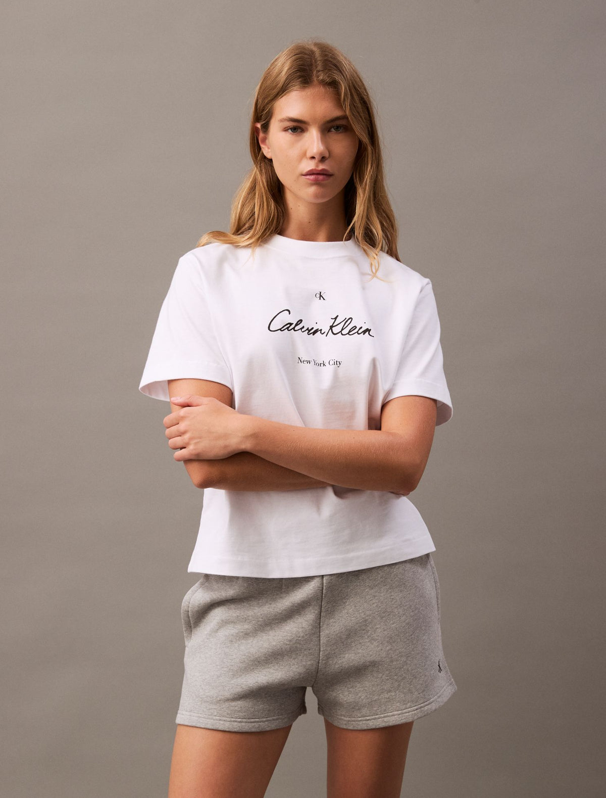 Calvin Klein Archive Logo Fleece Shorts