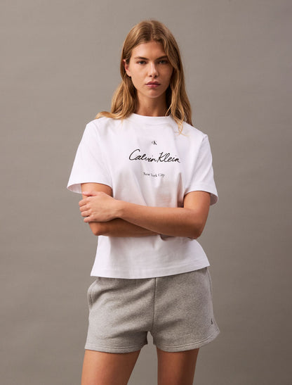 Calvin Klein Archive Logo Fleece Shorts