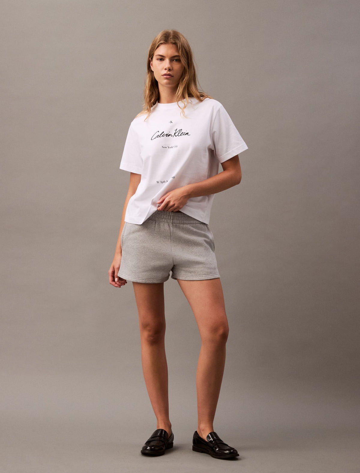 Calvin Klein Archive Logo Fleece Shorts