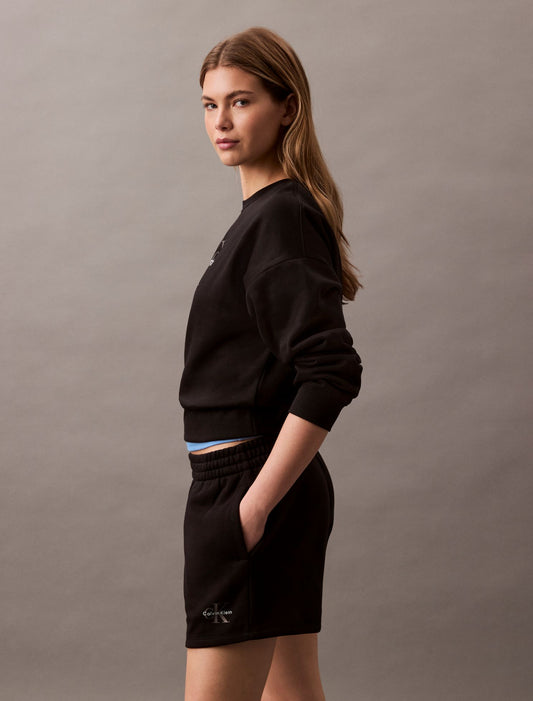 Calvin Klein Monologo Fleece Pull-On Shorts