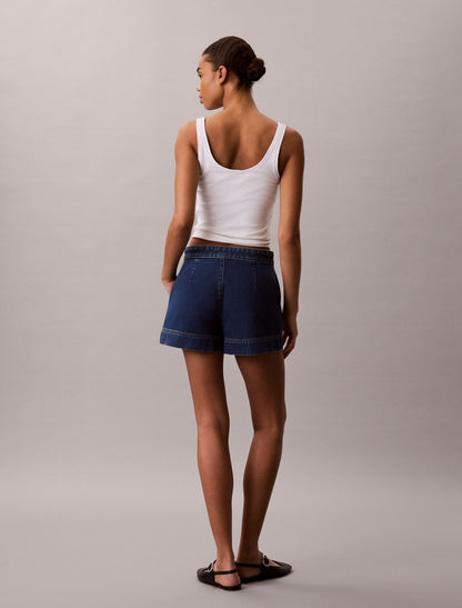 Calvin Klein Denim Utility Shorts
