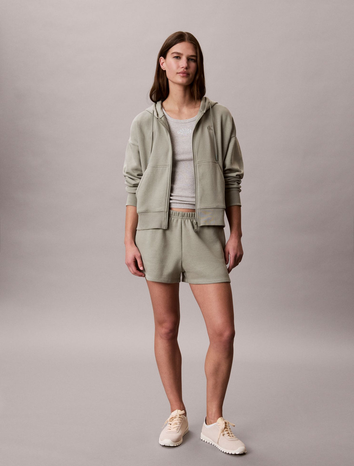 Calvin Klein Archive Logo Fleece Shorts