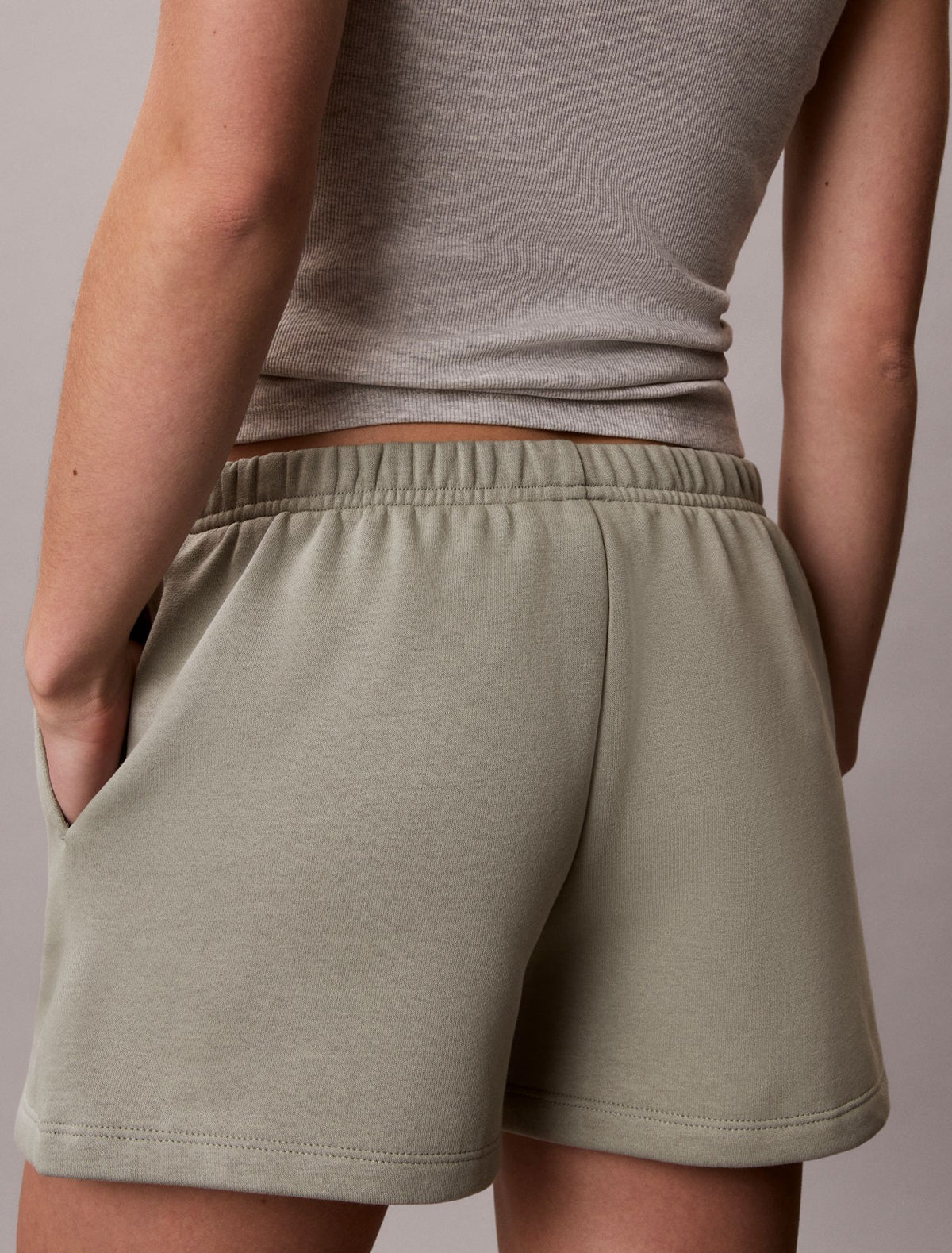 Calvin Klein Archive Logo Fleece Shorts