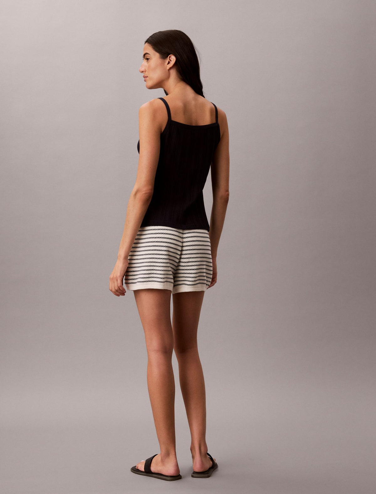 Calvin Klein Striped Stitch Shorts