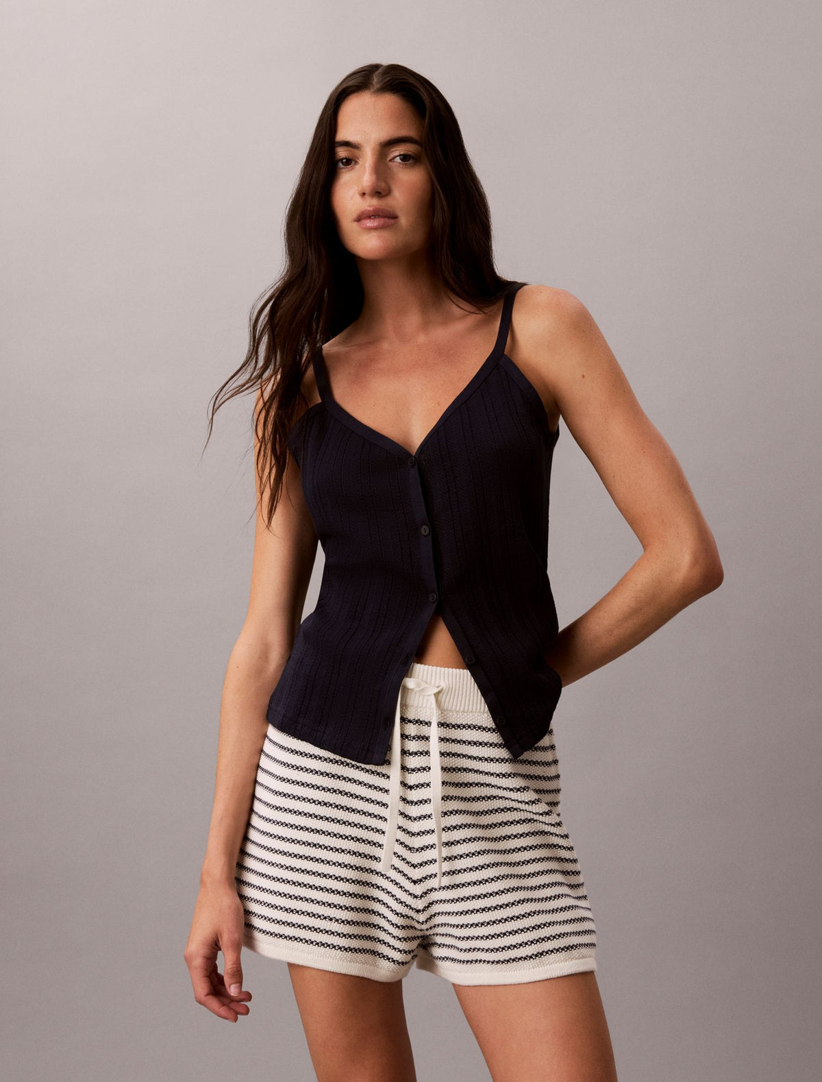 Calvin Klein Striped Stitch Shorts