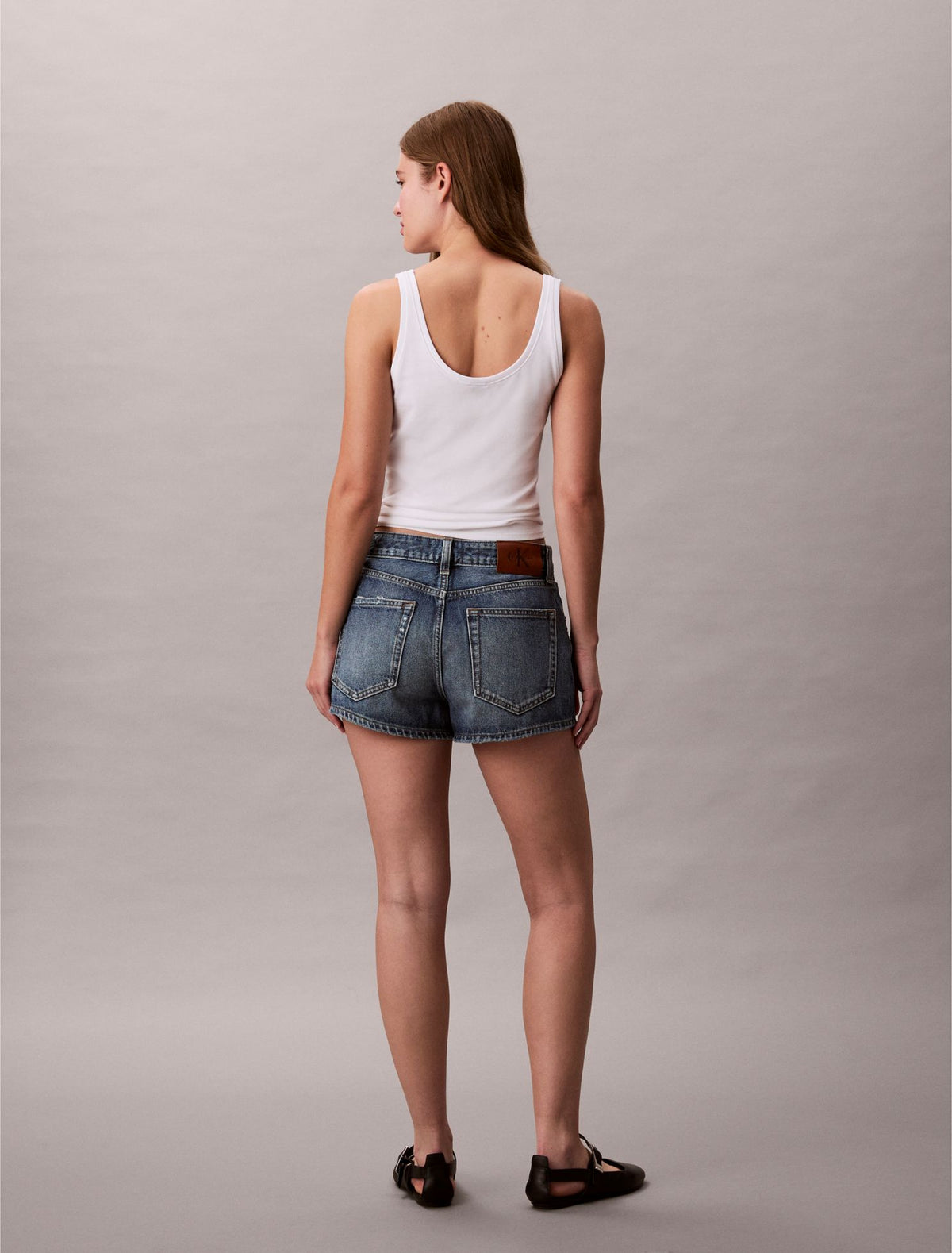 Calvin Klein Denim Mini Shorts
