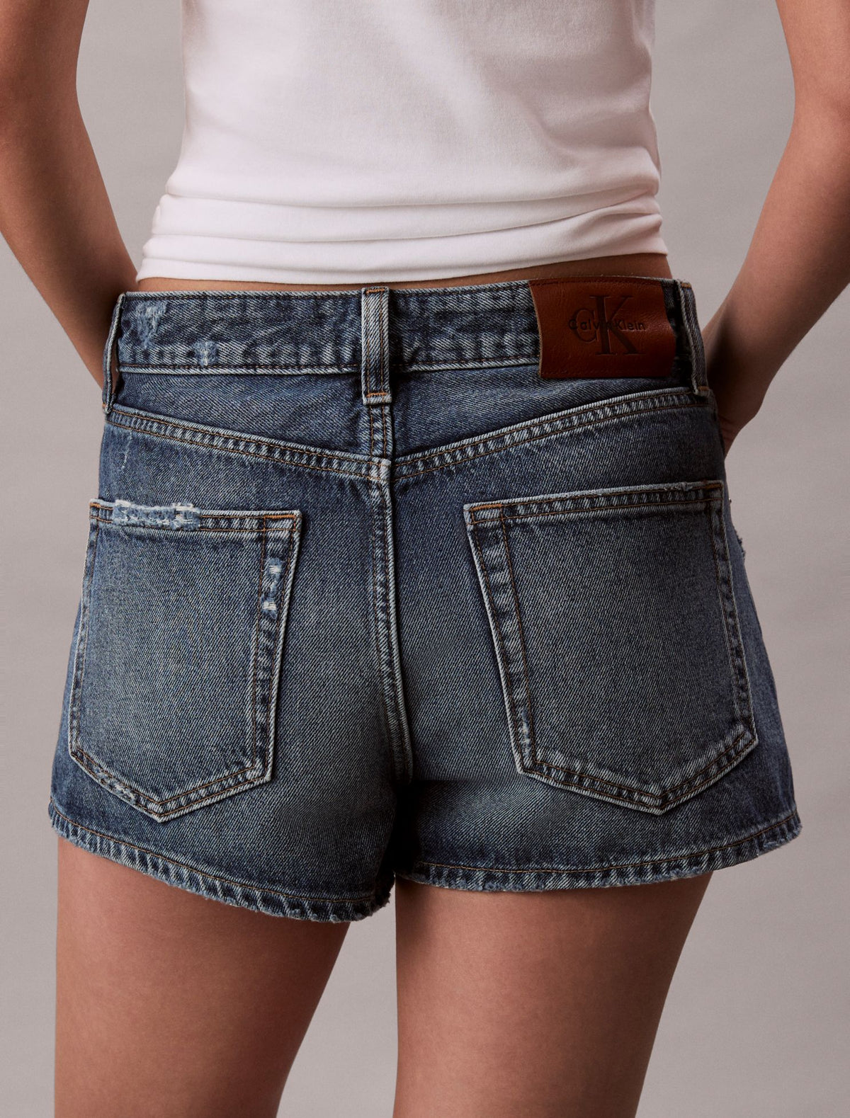 Calvin Klein Denim Mini Shorts