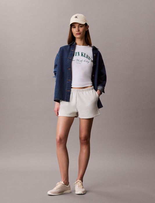 Calvin Klein Archive Logo Fleece Shorts