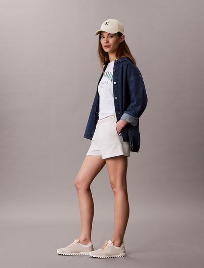 Calvin Klein Archive Logo Fleece Shorts