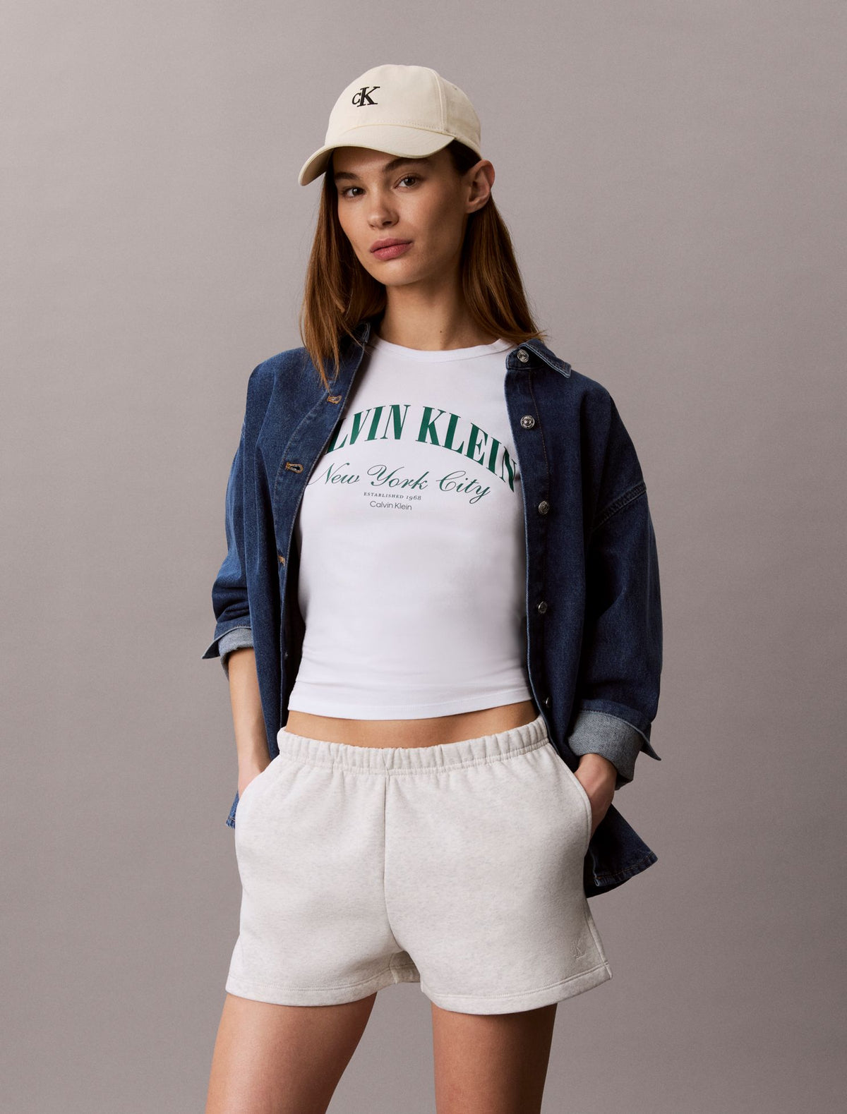 Calvin Klein Archive Logo Fleece Shorts