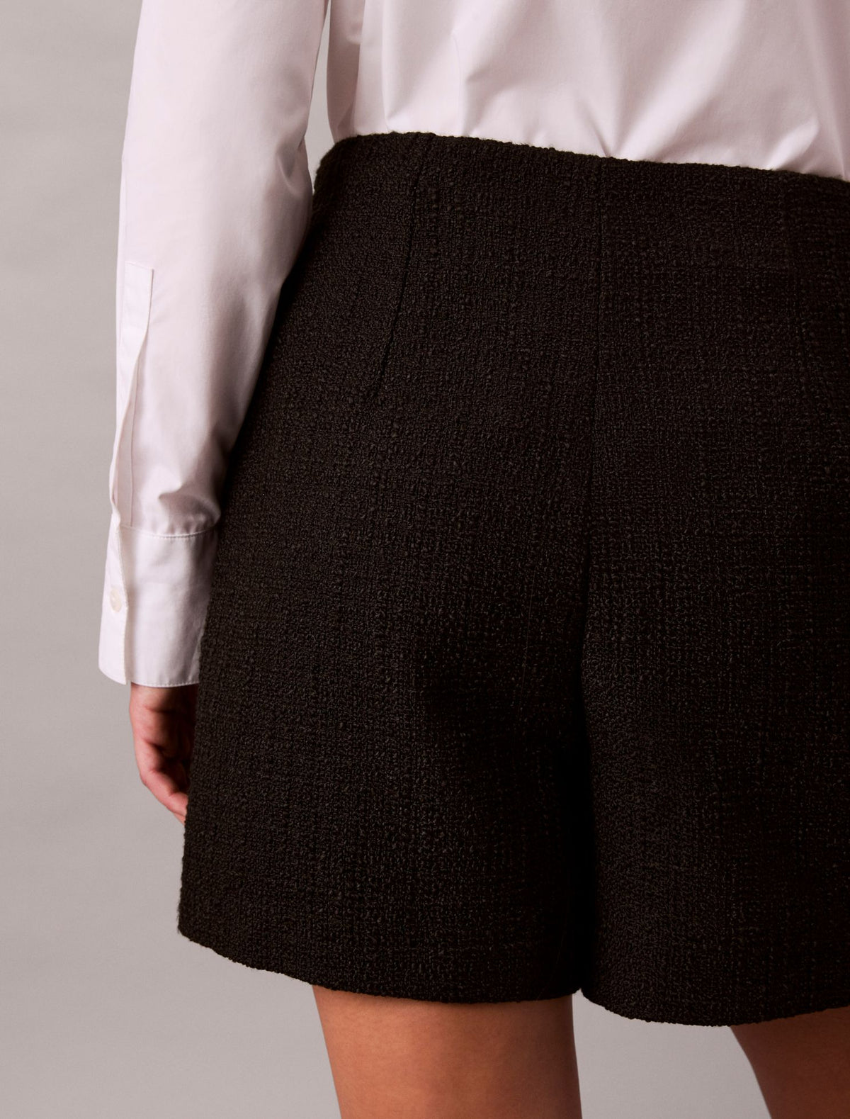 Calvin Klein Tweed Tailored Shorts