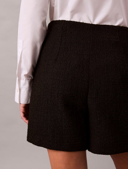 Calvin Klein Tweed Tailored Shorts