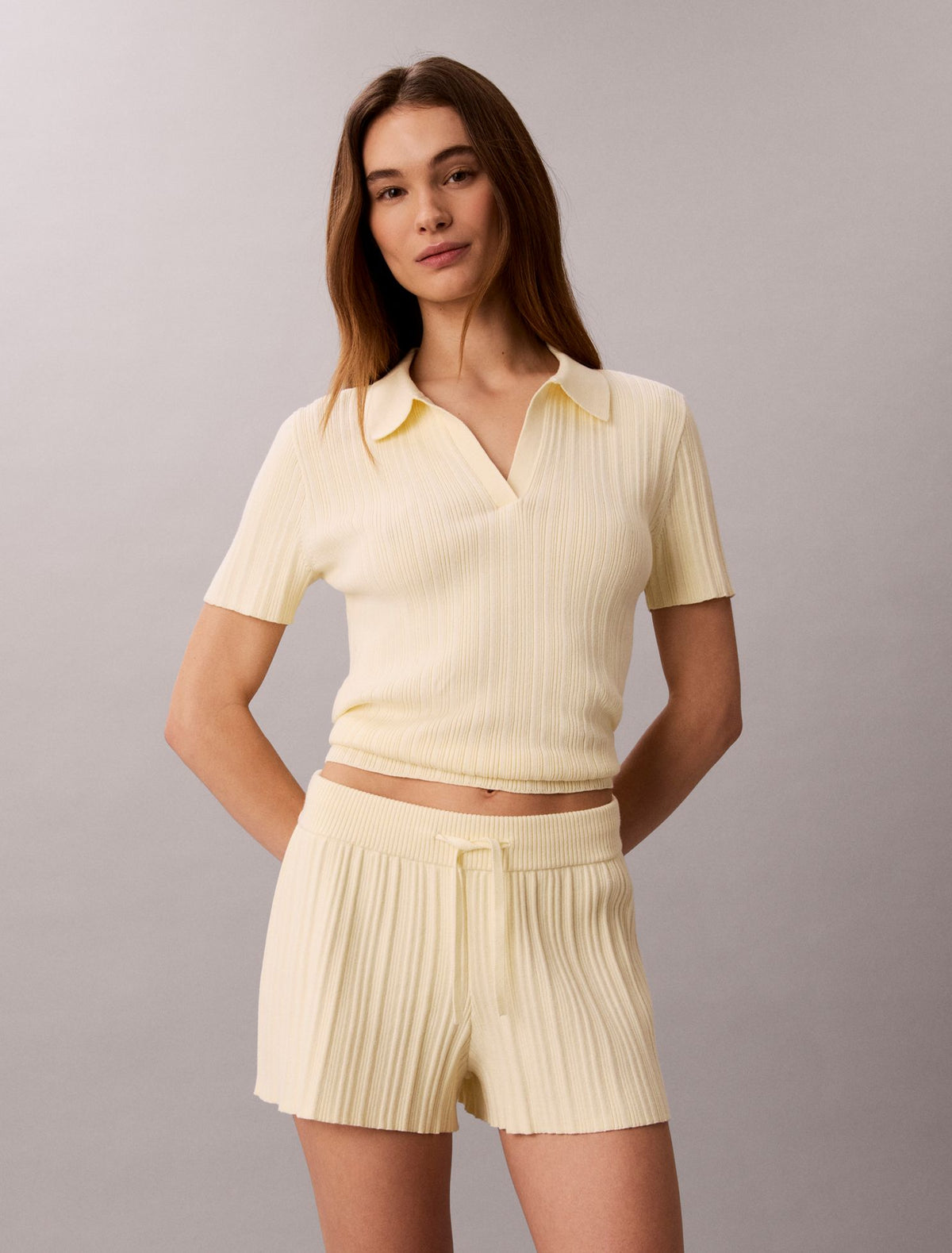 Calvin Klein Rib Pull-On Shorts