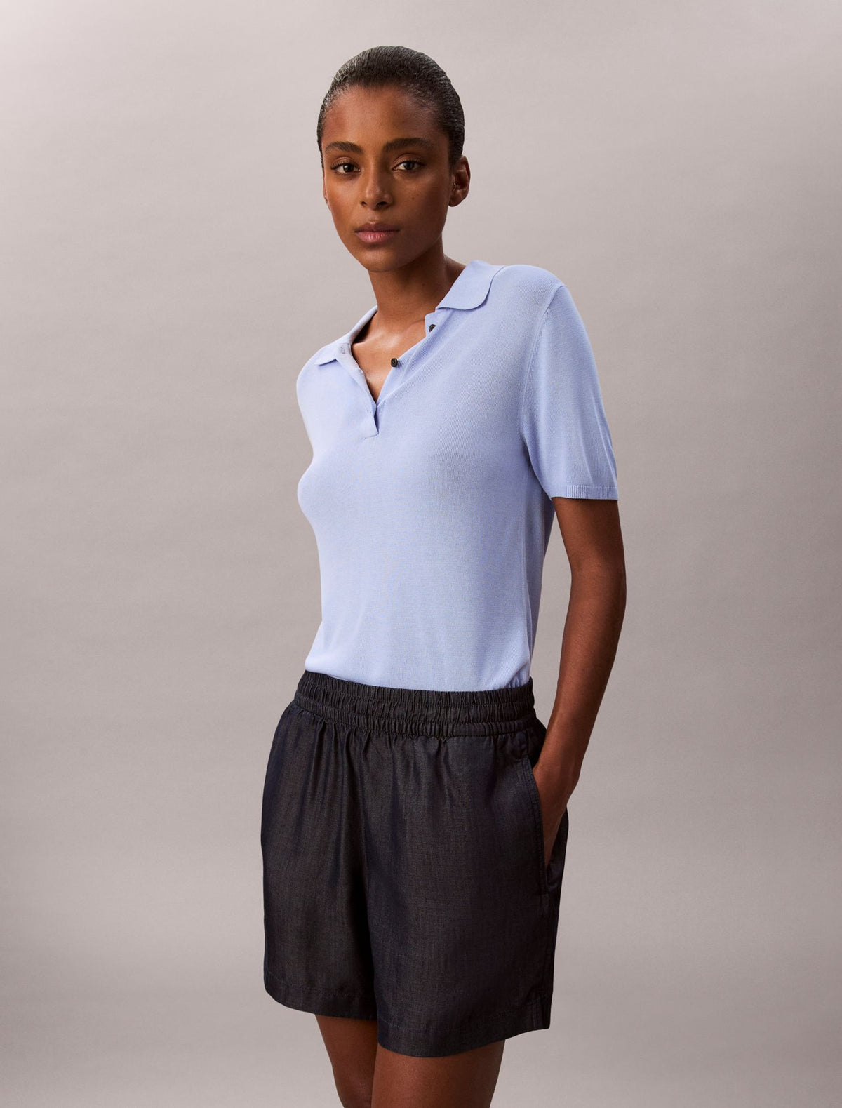 Calvin Klein Denim Pull-On Shorts