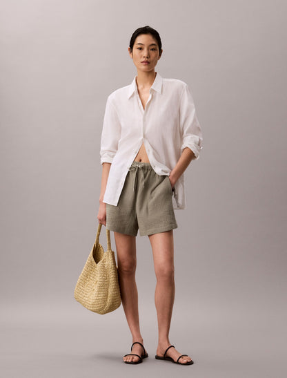 Calvin Klein Double Gauze Pull-On Shorts