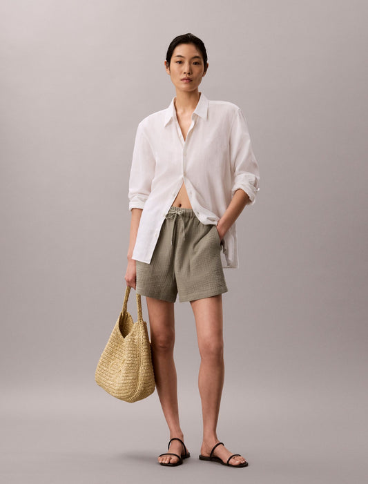Calvin Klein Double Gauze Pull-On Shorts