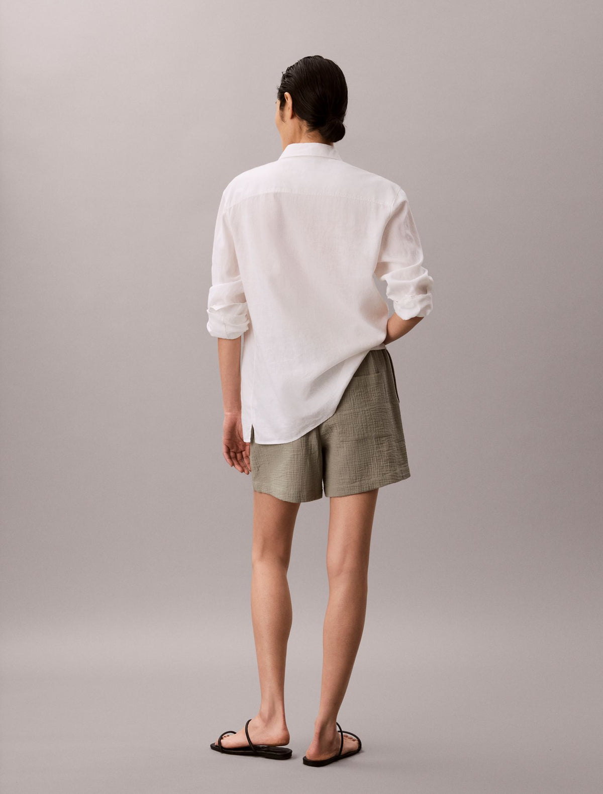 Calvin Klein Double Gauze Pull-On Shorts
