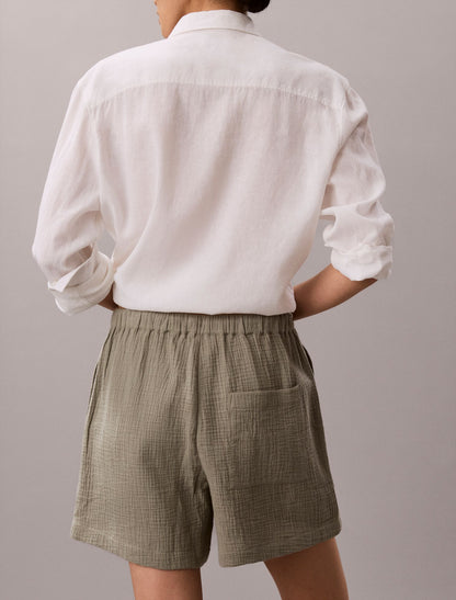 Calvin Klein Double Gauze Pull-On Shorts