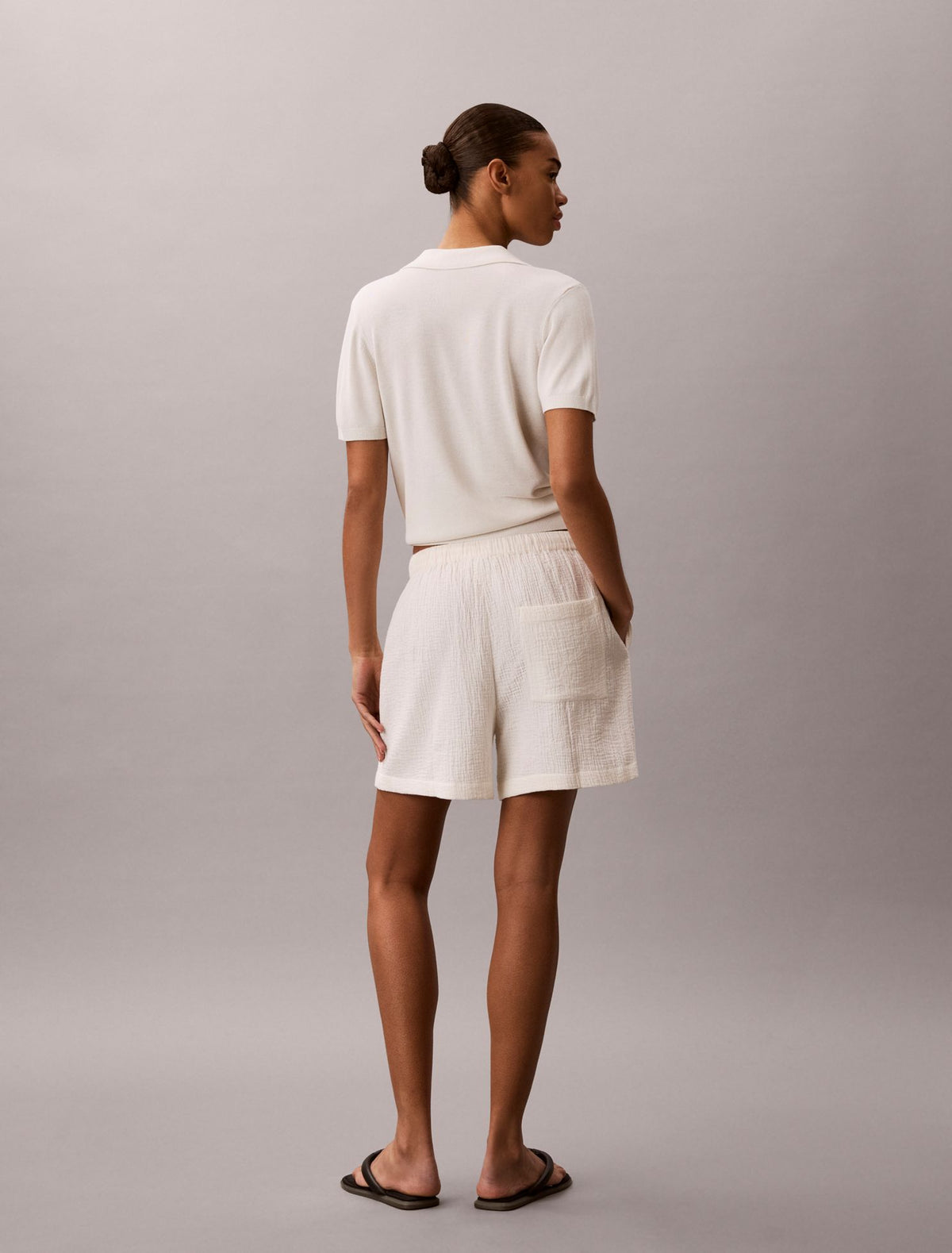 Calvin Klein Double Gauze Pull-On Shorts