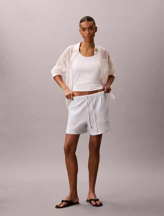 Calvin Klein Double Gauze Pull-On Shorts