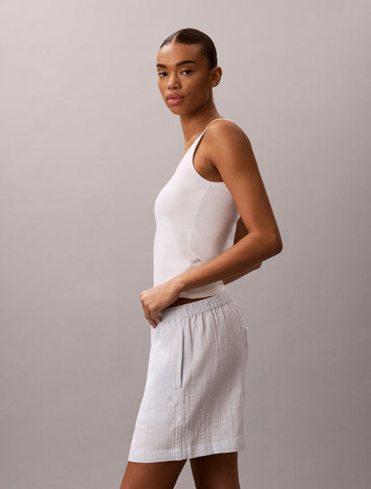 Calvin Klein Double Gauze Pull-On Shorts