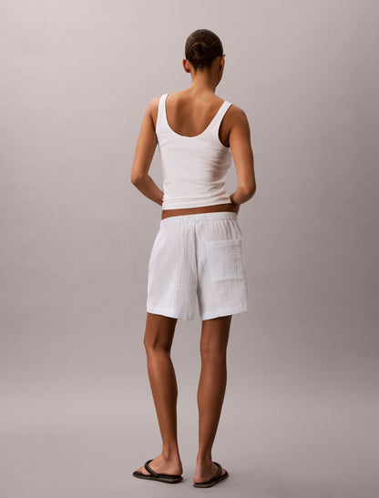Calvin Klein Double Gauze Pull-On Shorts