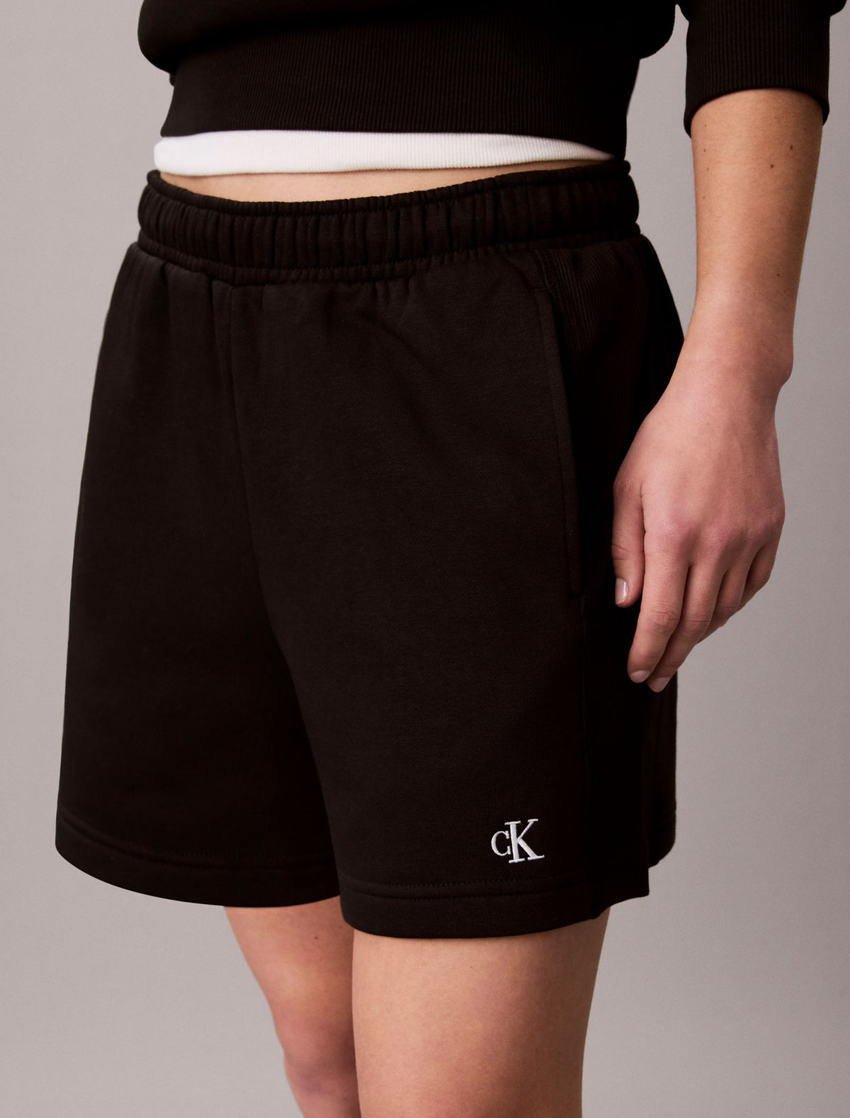 Calvin Klein Monogram Fleece Shorts