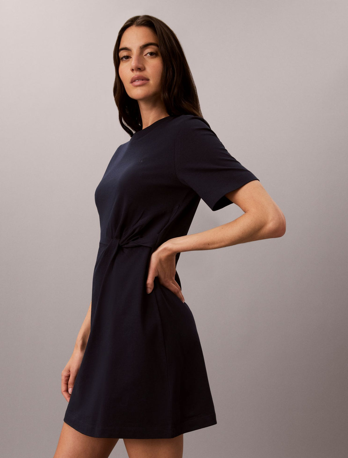 Calvin Klein Monogram Mini T-Shirt Dress