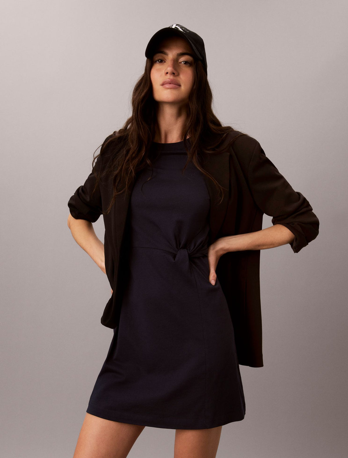 Calvin Klein Monogram Mini T-Shirt Dress