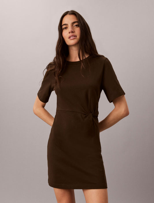 Calvin Klein Monogram Mini T-Shirt Dress