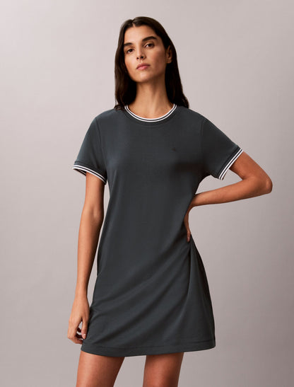 Calvin Klein Tipping Stripe T-Shirt Dress