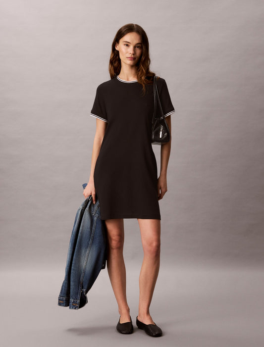 Calvin Klein Tipping Stripe T-Shirt Dress