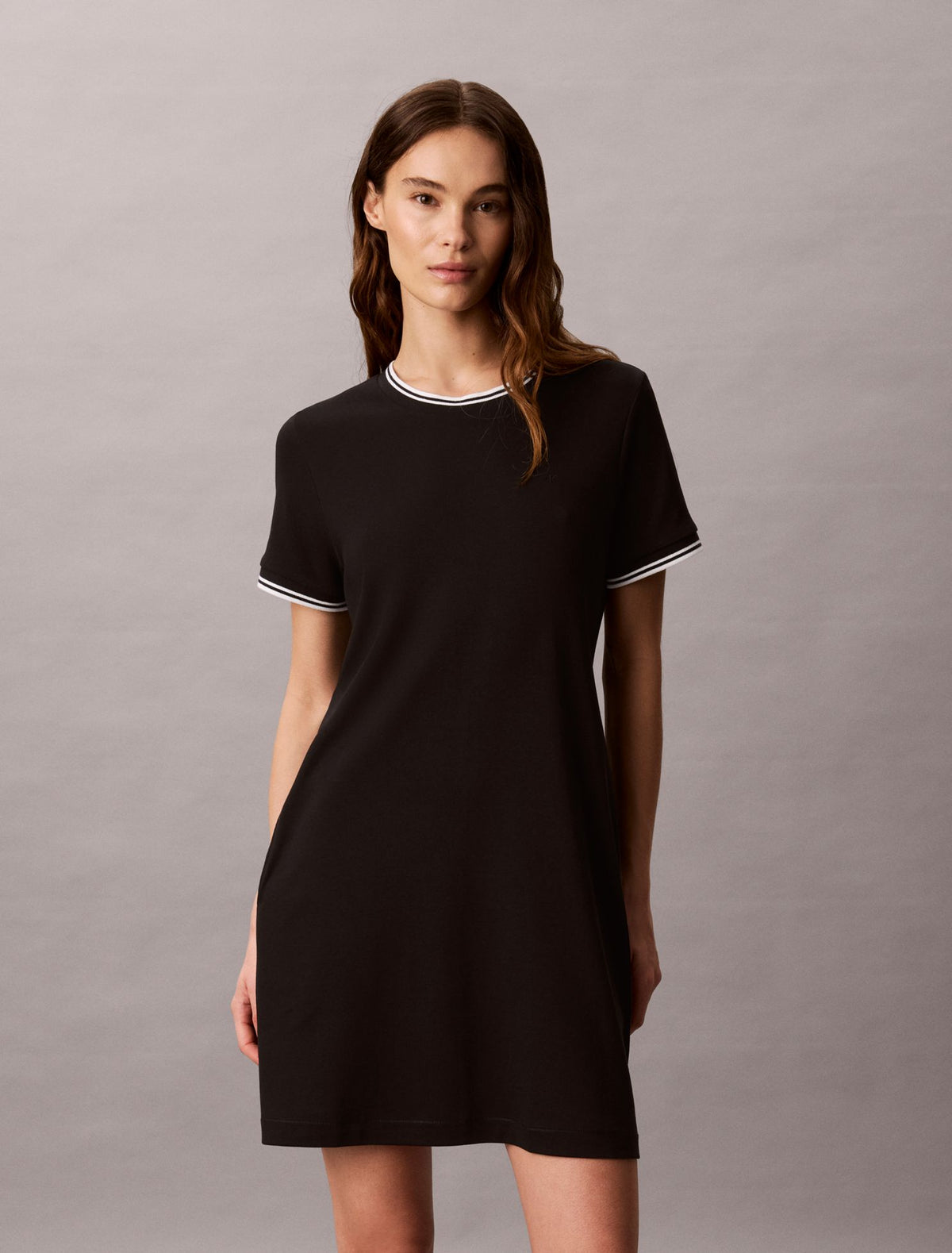 Calvin Klein Tipping Stripe T-Shirt Dress